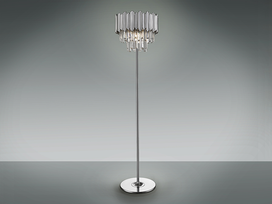 Schuller    605014  TIARA- FLOOR LAMP 3L CHROME