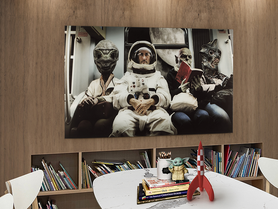 Schuller Decoration,mirrors and.. Prints and Photos Galacticos 607124  -GALACTICOS - PHOTOGRAPHY 140x80