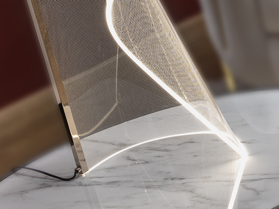 Schuller  Table lamps Velos 609432  VELOS II - ROSE GOLD TABLE LAMP