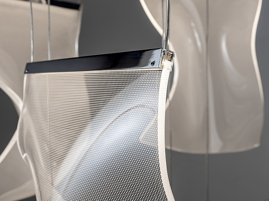 Schuller Lighting Pendants Velos 609531N  ·VELOS II· LAMP, 5L, CHROME