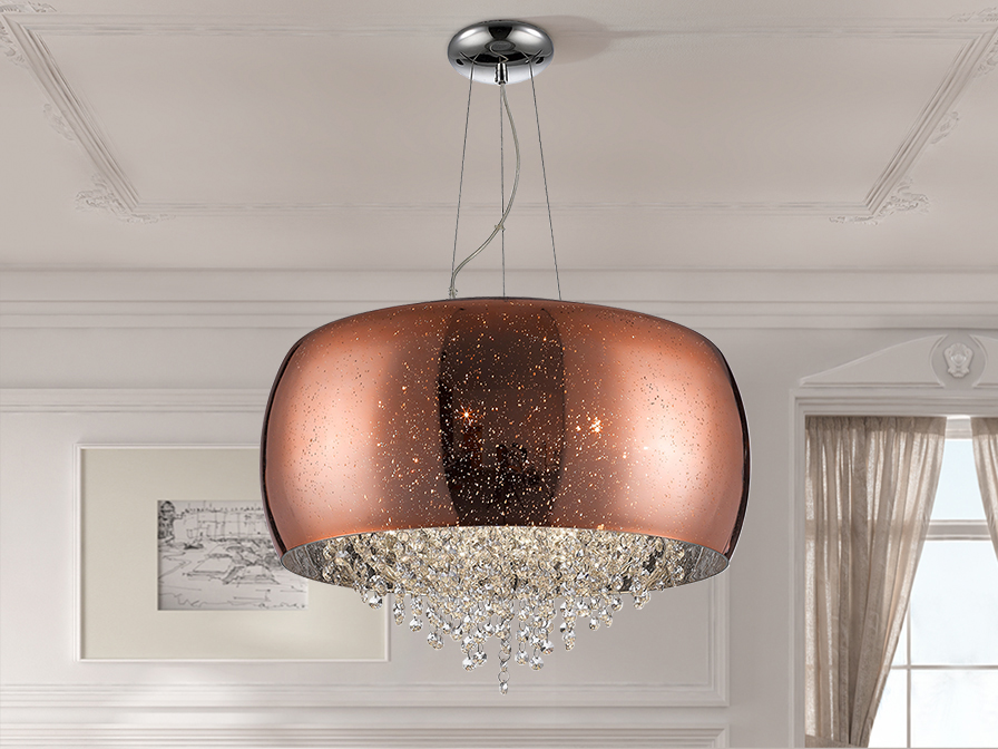 Schuller Ligthing   618859  ·CAELUM· COPPER LAMP 6G9 Ø50