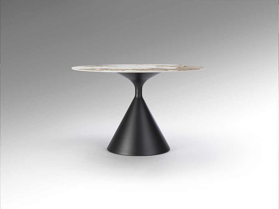 Schuller  Dining tables Panda D120 619738  PANDA - DINING TABLE - PANDORA/BLACK