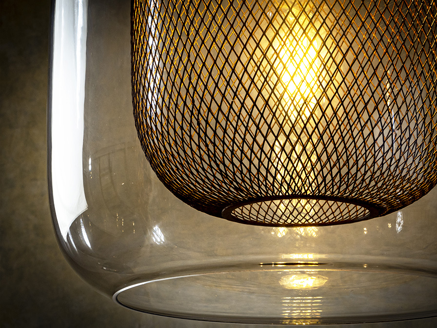 Schuller Lighting 1 Light Pendants Fox 653732  FOX ·CHOCOLATE LARGE LAMP 1L