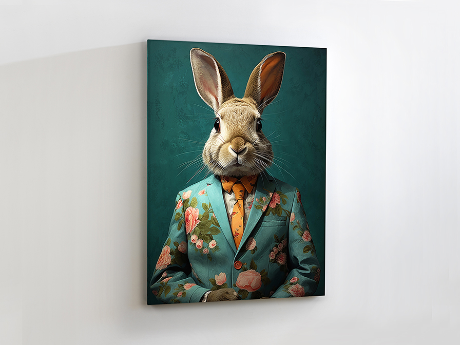 Schuller Decoration,mirrors and.. Paintings Mr Rabbit 679602  MR. RABBIT - ACRYLIC 90x120