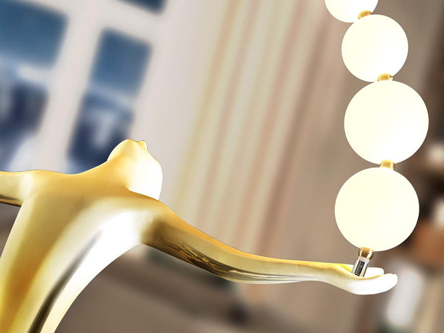 Schuller  Decorative figures Libertad 683616  LIBERTAD - GOLDEN FIGURE