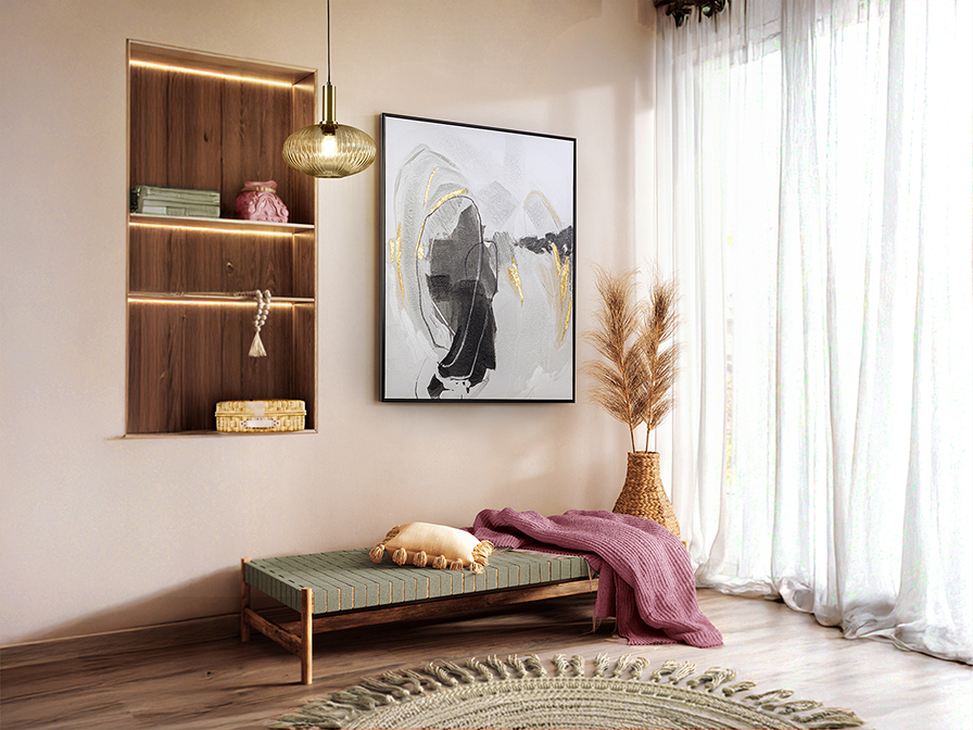 Schuller  Paintings Rasgos I 686063  RASGOS I- ACRYLIC 75x100