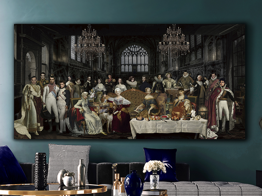 Schuller Decoration,mirrors and..   699150  LA NOBLEZA- PHOTO 180x90