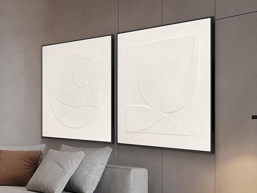 Schuller Decoration,mirrors and.. Paintings Albos 702539  ALBOS - BAS-RELIEF SET 100x100