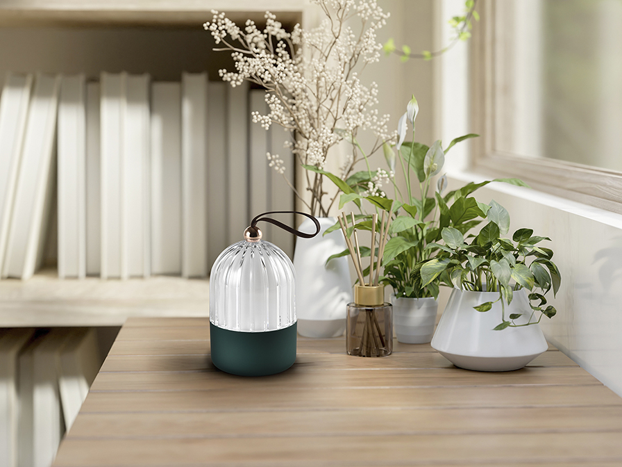 Schuller  Table lamps Chiqui 724692  CHIQUI - GREEN PORTABLE TABLE LAMP CCT