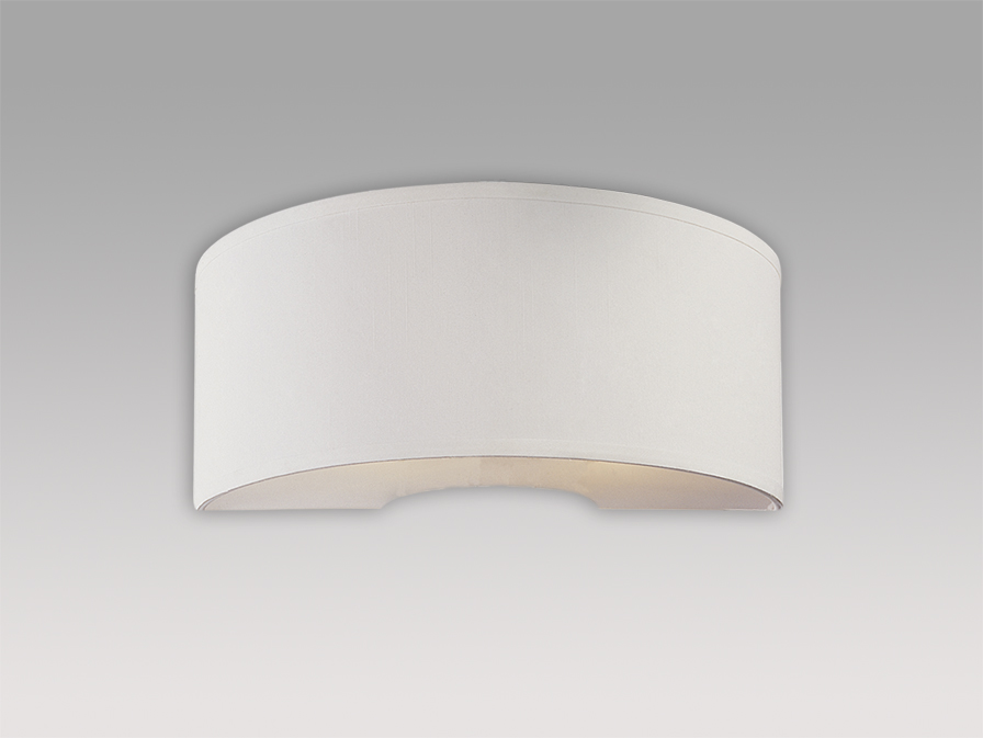 Schuller Ligthing   7443  ·DOMO· WHITE SHADE WALL LAMP
