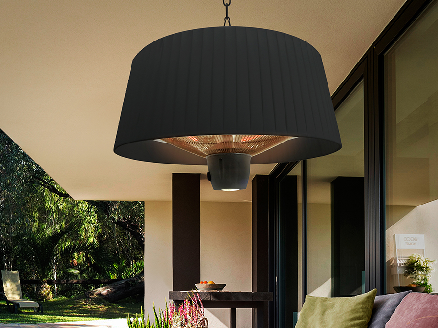 Schuller Lighting Outdoor heater Heat Vintage 747288  ·HEAT I· SUSPENSION HEATER 1500W
