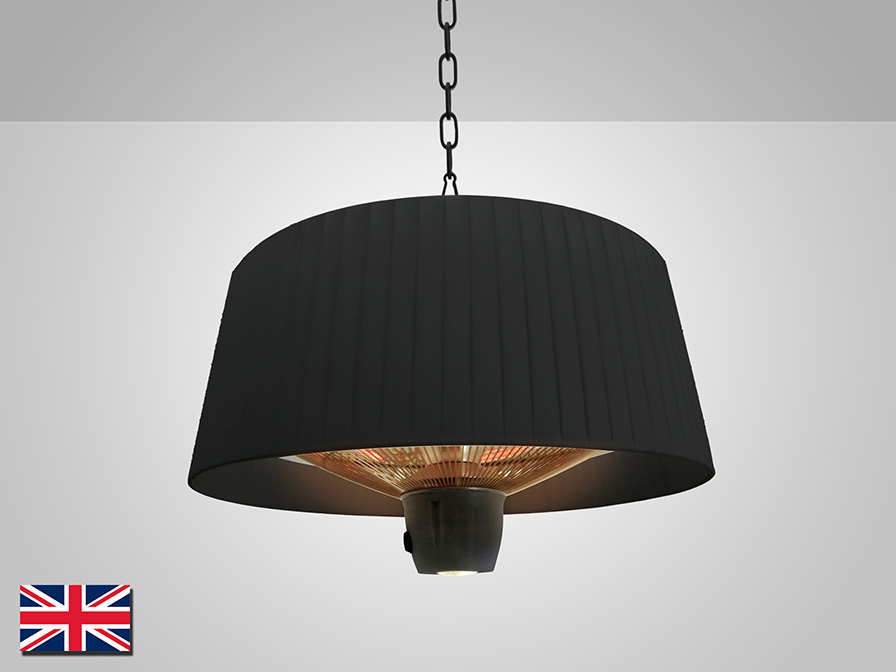 Schuller Lighting Outdoor heater Heat Vintage 747288UK  ·HEAT I· SUSPENSION HEATER 1500W