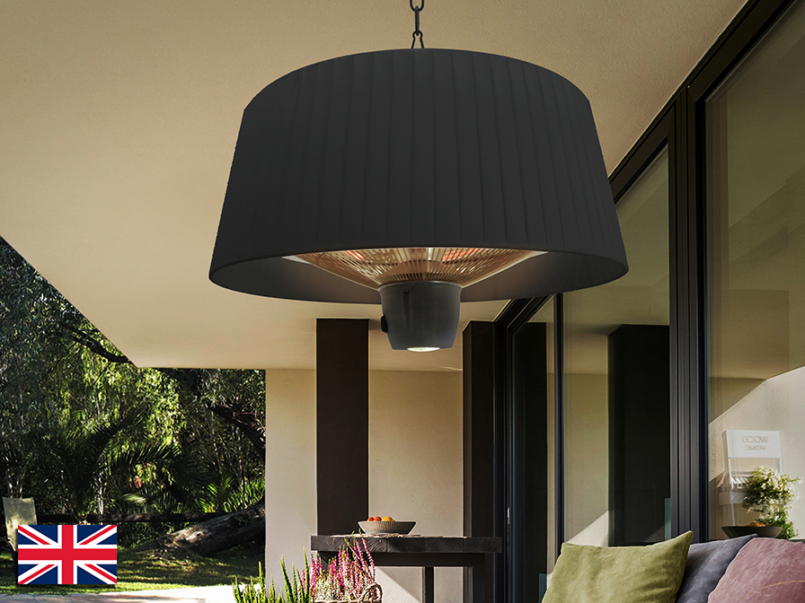 Schuller Lighting Outdoor heater Heat Vintage 747288UK  ·HEAT I· SUSPENSION HEATER 1500W
