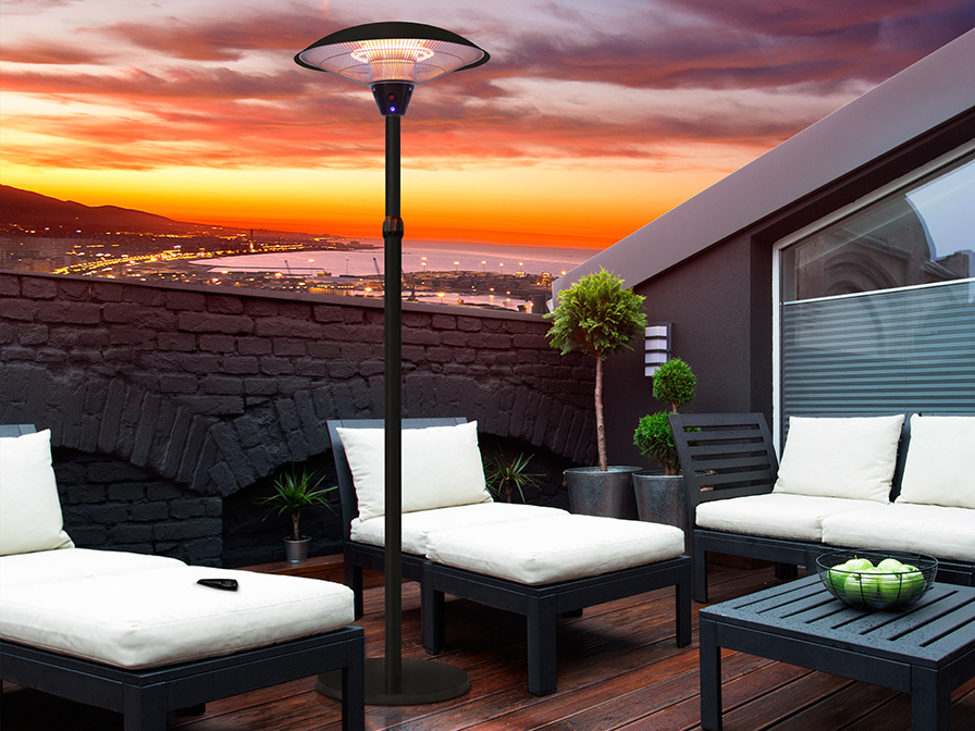 Schuller Ligthing Outdoor heater Heat Vulcan 748261  ·HEAT VULCAN· FLOOR HEATER 2100W