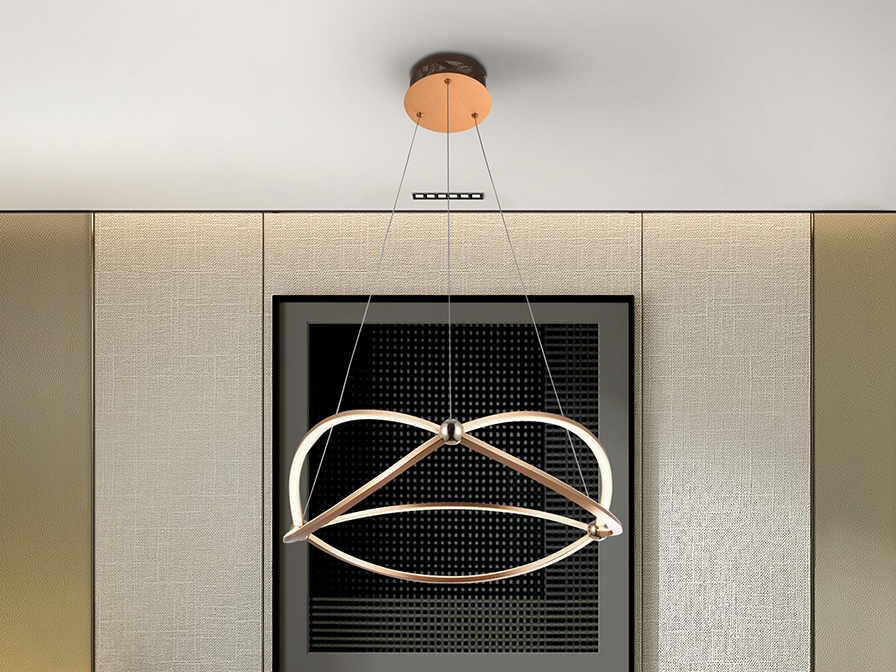 Schuller Lighting Pendants Ocellis 757232  ·OCELLIS· LED LAMP Ø60, ROSE GOLD