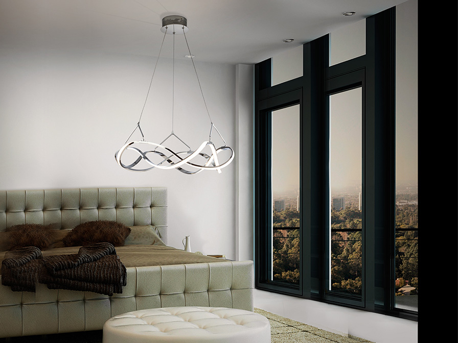 Schuller Lighting Pendants Molly 763824  ·MOLLY· LED LAMP Ø53, CHROME