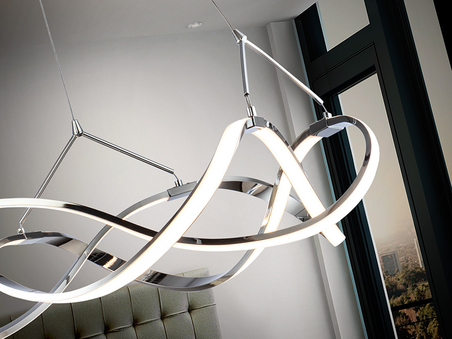 Schuller Lighting Pendants Molly 763824  ·MOLLY· LED LAMP Ø53, CHROME