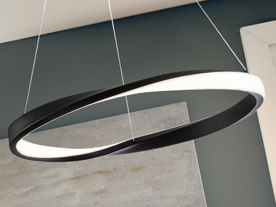 Schuller    781013  ALTAIR - BLACK LAMP Ø60