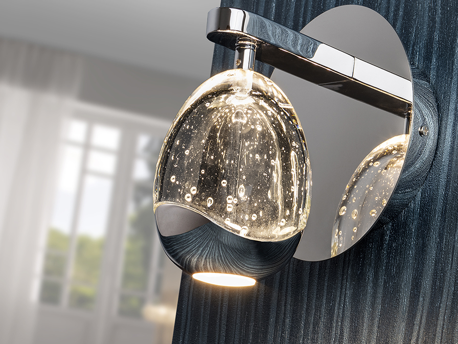 Schuller Lighting Wall lamps Rocio 783921  ROCIO - WALL LAMP 1L CHROME