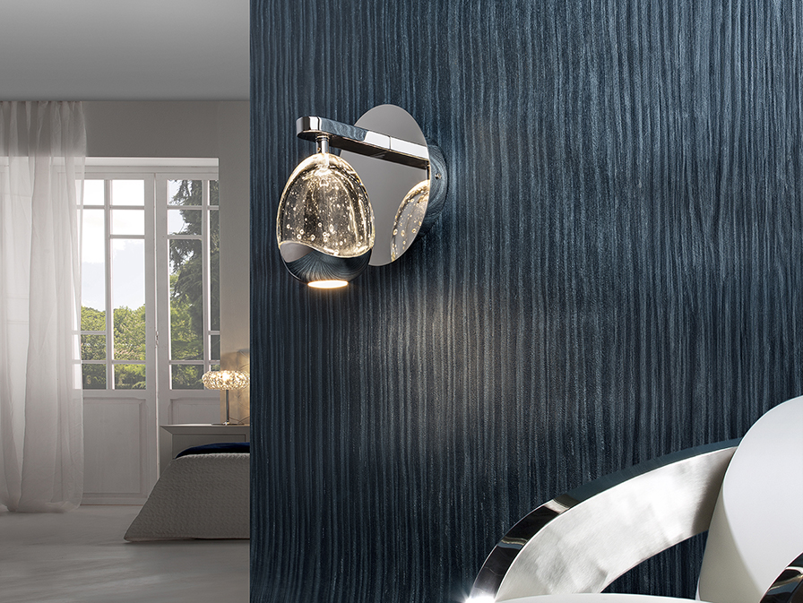 Schuller Lighting Wall lamps Rocio 783921  ROCIO - WALL LAMP 1L CHROME
