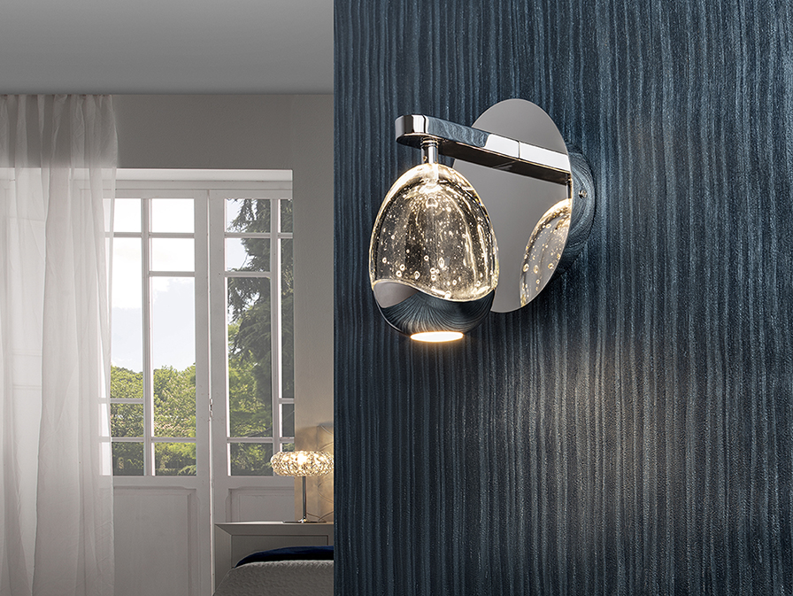 Schuller Lighting Wall lamps Rocio 783921  ROCIO - WALL LAMP 1L CHROME