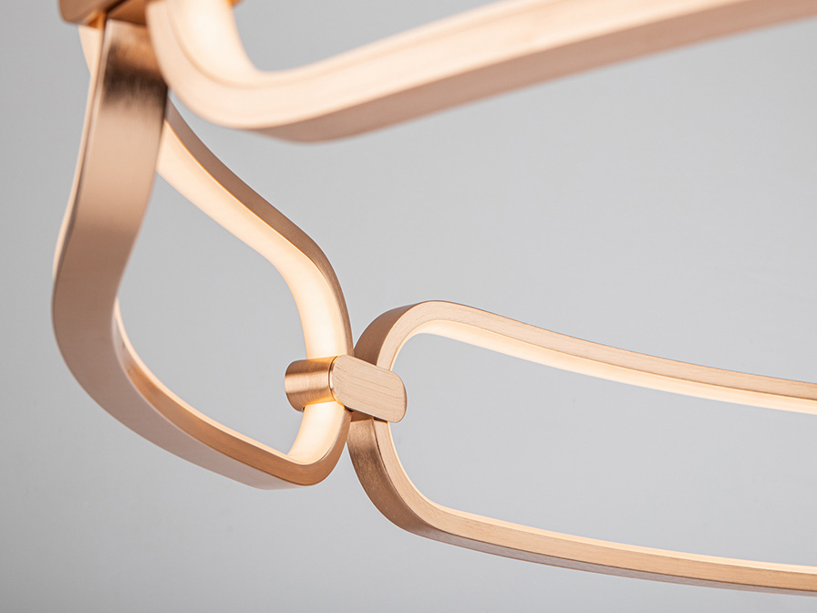 Schuller Lighting Pendants Colette 786621  ·COLETTE· LED LAMP Ø47, ROSE GOLD