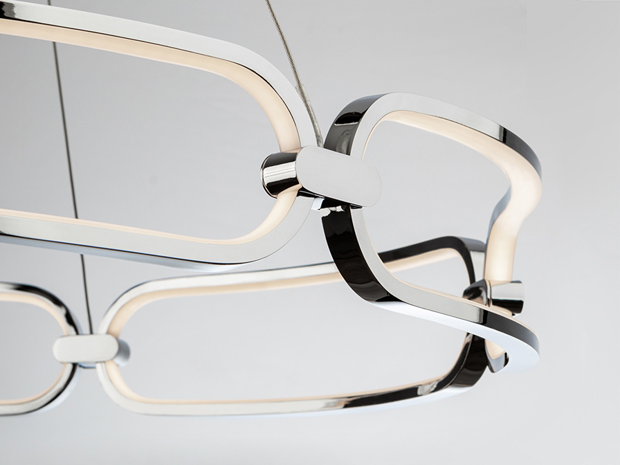 Schuller Ligthing   786645  ·COLETTE· LED LAMP Ø47, CHROME