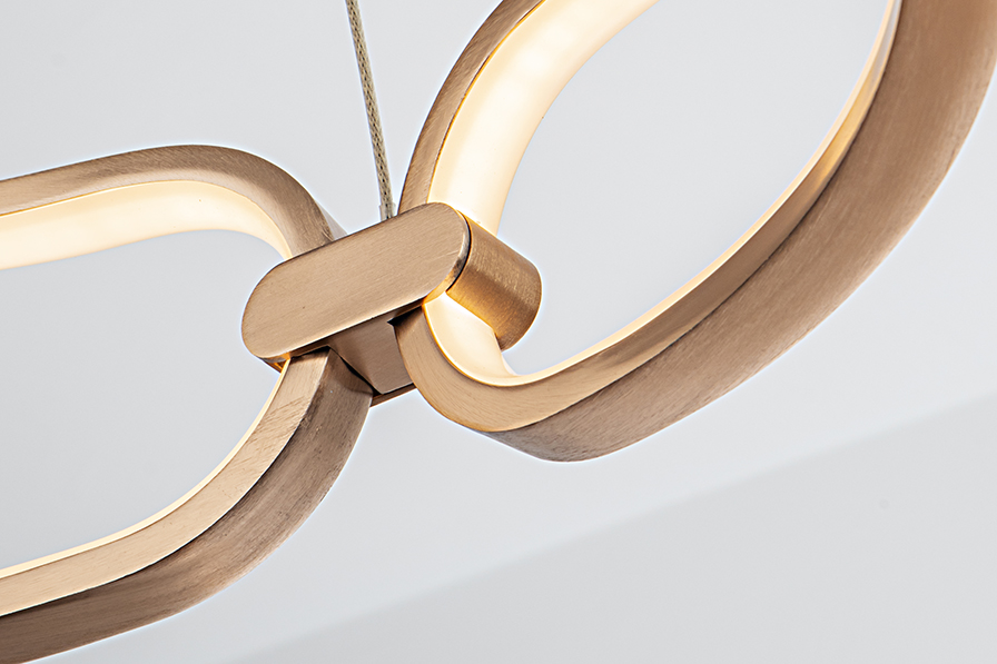 Schuller Lighting Pendants Colette 786966  ·COLETTE· LED LAMP Ø80, ROSE GOLD