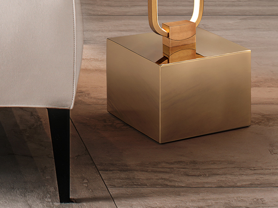 Schuller Lighting Floor lamps Colette 787321  ·COLETTE· FLOOR LAMP ROSE GOLD