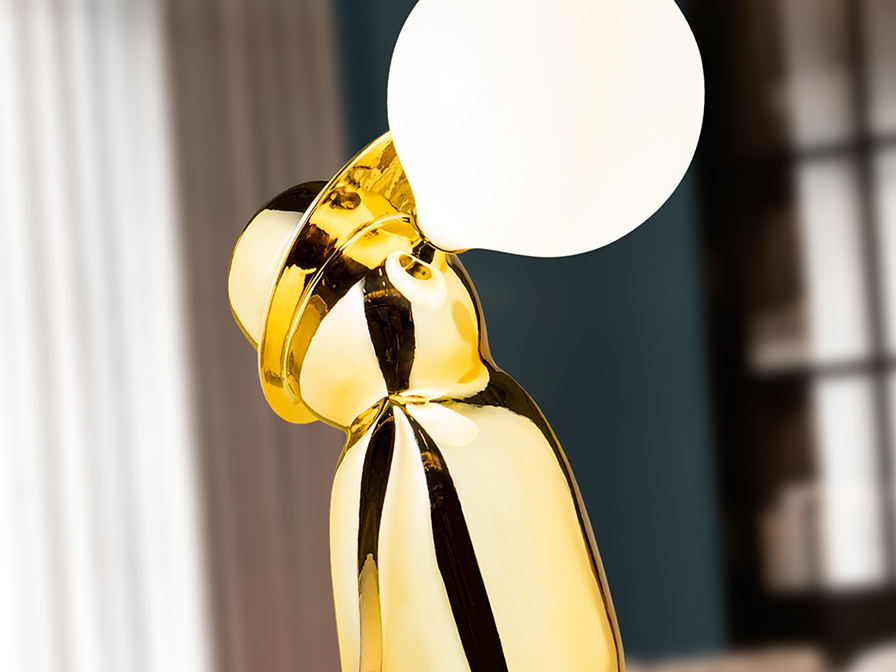Schuller Decoration,mirrors and.. Decorative figures Mr Bubble 788827  MR. BUBBLE - FIGUE 1L - GOLDEN