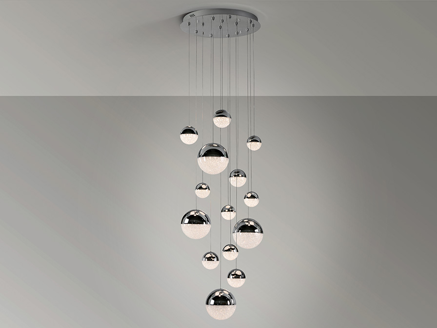 Schuller Ligthing Pendants Sphere 793269GB  ·SPHERE· LED LAMP 14L Ø60 DIMMABLE