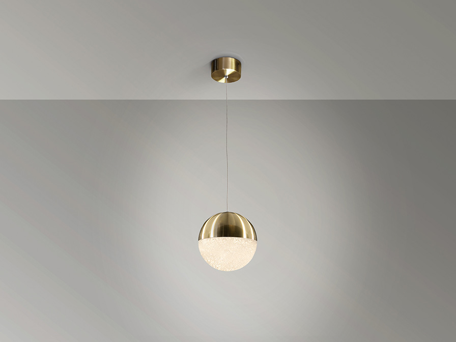 Schuller Lighting 1 Light Pendants Sphere 793407  ·SPHERE·LED LAMP 1L.,Ø20,BRASS