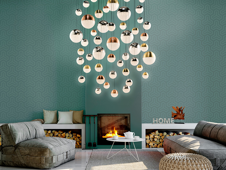 Schuller Ligthing Large lamps Sphere 794691B  ·SPHERE· LAMP Ø140, 55L. DIMMABLE