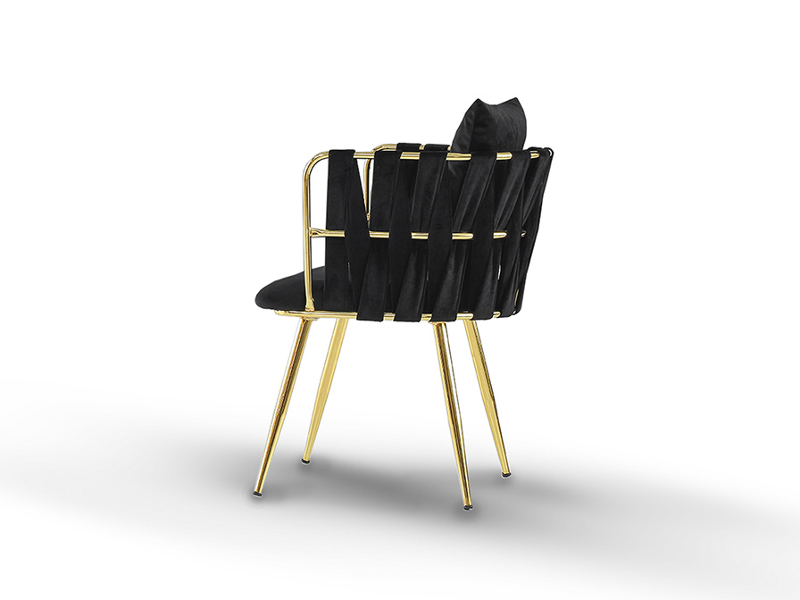 Schuller  Chairs and Armchairs Ventura 835633  ·VENTURA· ARMCHAIR, GOLD-BLACK