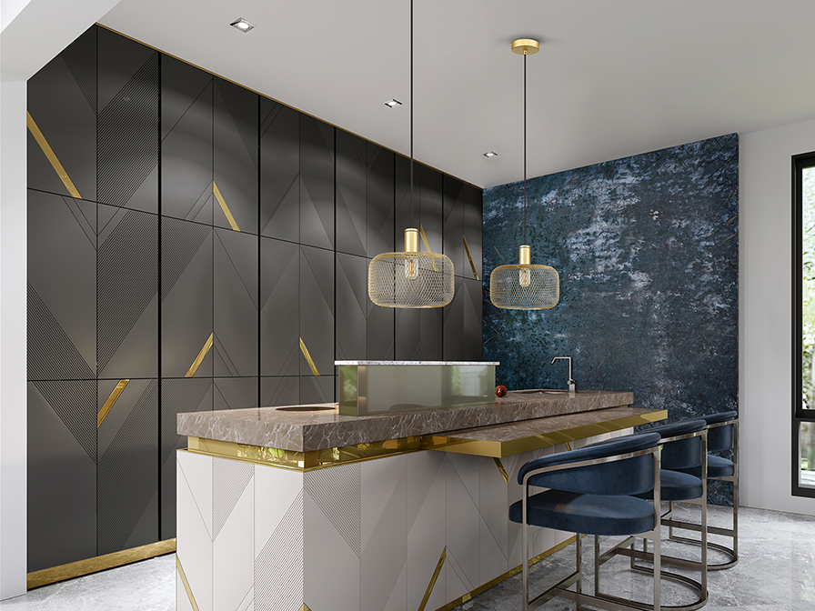 Schuller Lighting 1 Light Pendants Osiris 910149  ·OSIRIS· LAMP 1L., GOLD