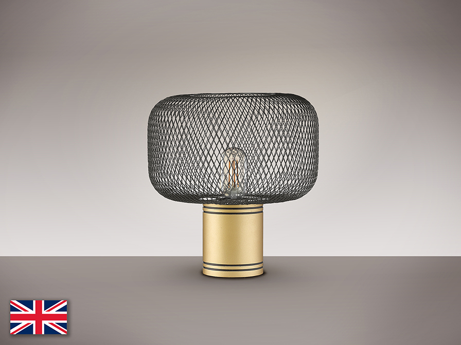 Schuller  Table lamps Osiris 910538UK  OSIRIS - TABLE LAMP 1L BLACK UK