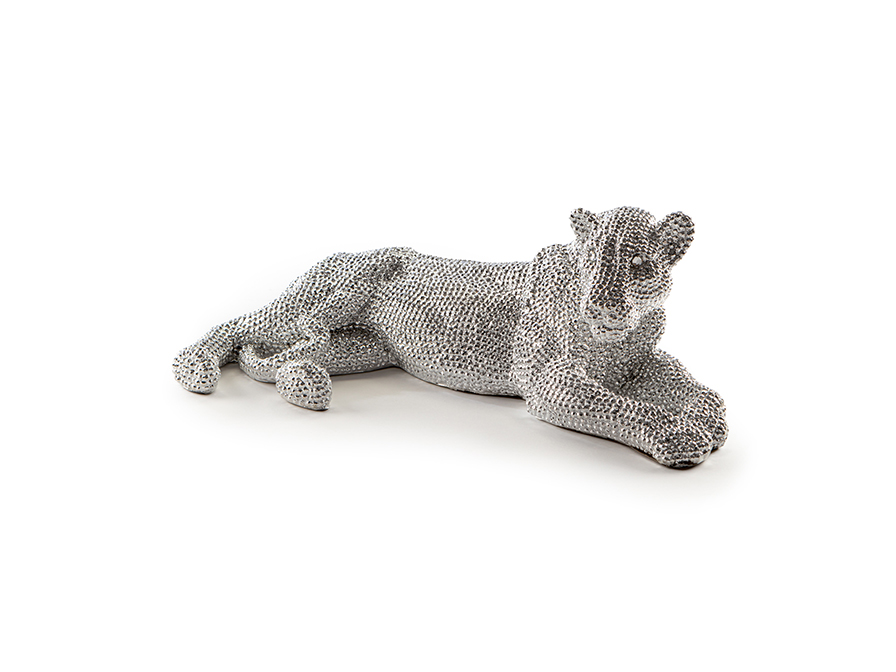 Schuller Decoration,mirrors and.. Decorative figures Leona 946438  ·LEONA· SMALL FIGURE, SILVER