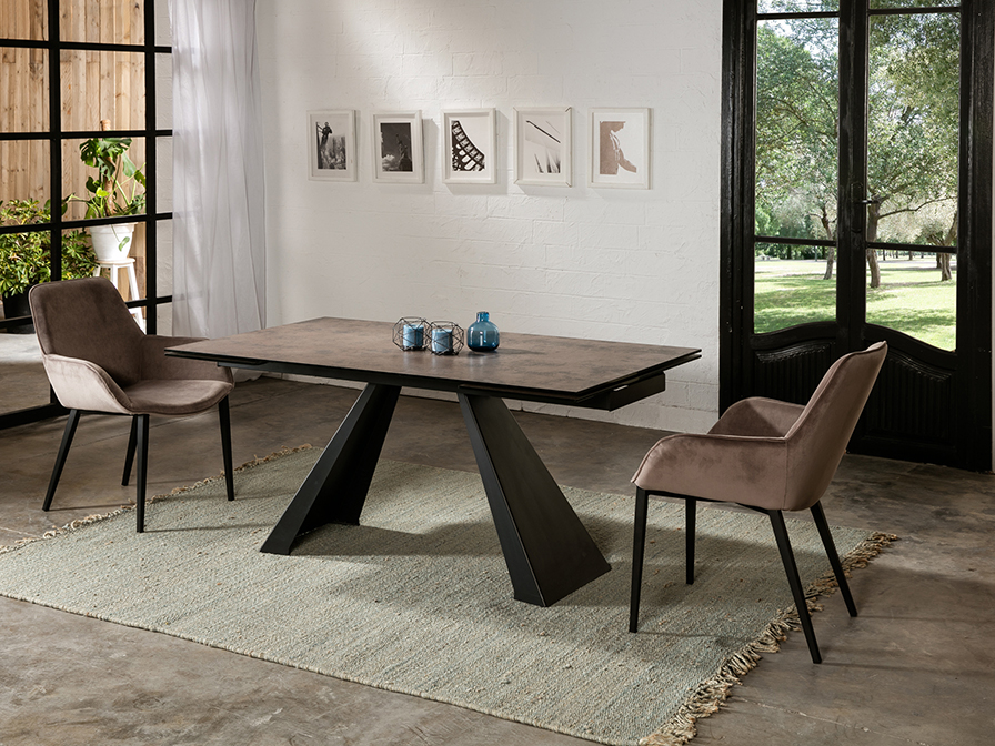 Schuller Furniture Dining tables Alai 983162  ·ALAI· EXT.DINING TABLE, BROWN