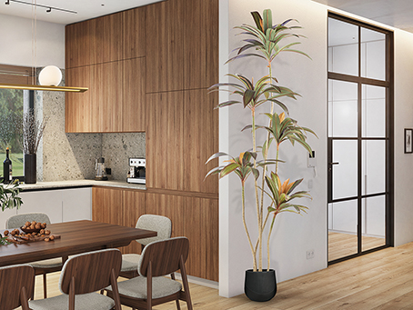 Schuller decoracion plantas artificiales Dracena roja