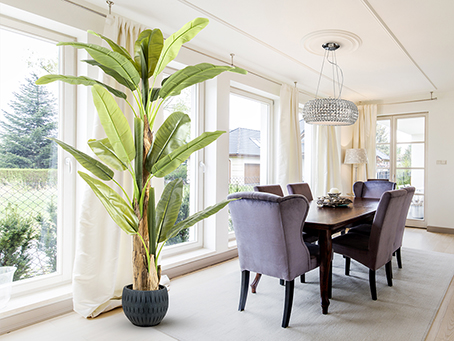 Schuller decoracion plantas artificiales Platanera