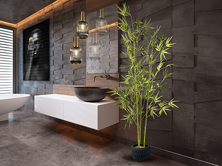 Schuller decoracion plantas artificiales Bambu