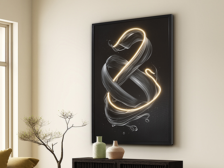 Schuller decoracion pinturas con luz Cinetic