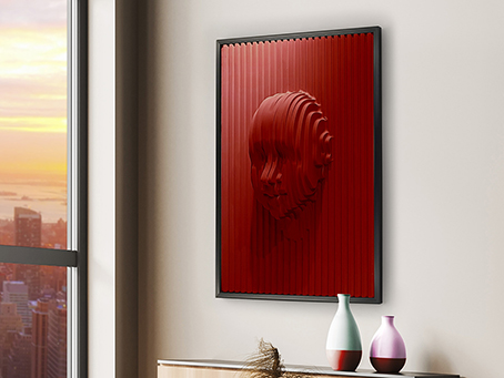 Schuller decoracion bajorrelieves Red Face