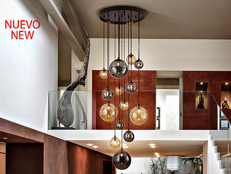 Schuller iluminacion lamparas grandes Dark