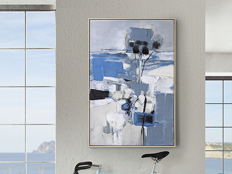 Schuller decoracion pinturas Paisaje azul