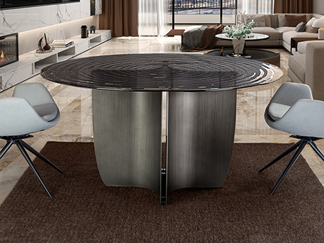 Schuller mobiliario mesas comedor Night D150