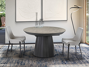Schuller mobiliario mesas comedor Koria D130-230