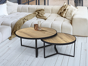 Schuller mobiliario mesas auxiliares Naira