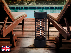 Schuller estufas-de-exterior estufas de exterior Heat Black