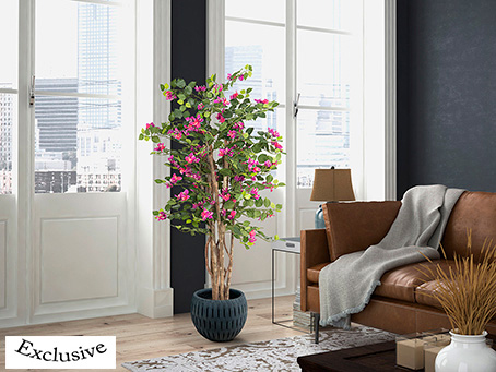Schuller decoracion plantas artificiales Buganvilla rosa